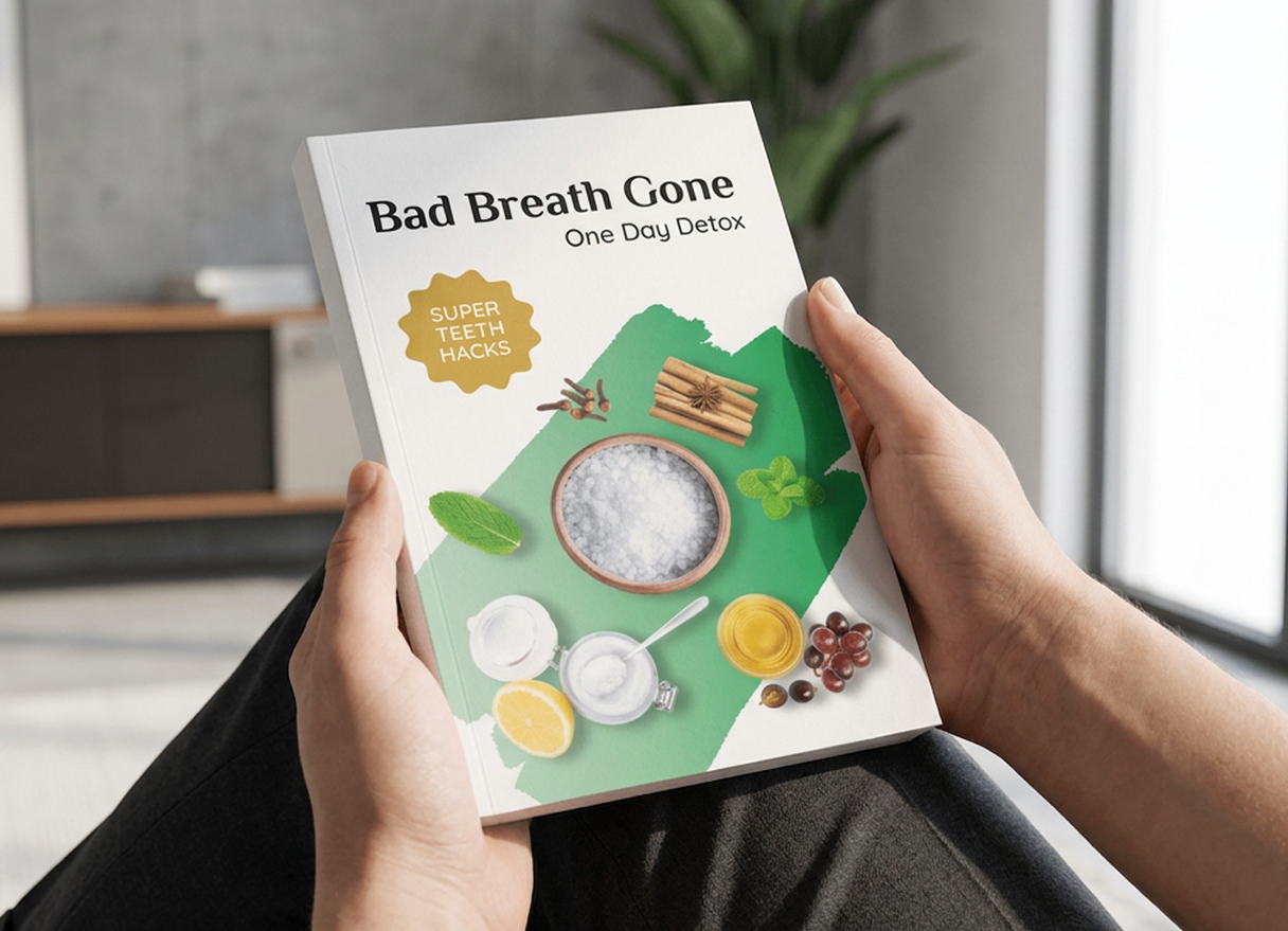 Bad Breath Gone. One Day Detox